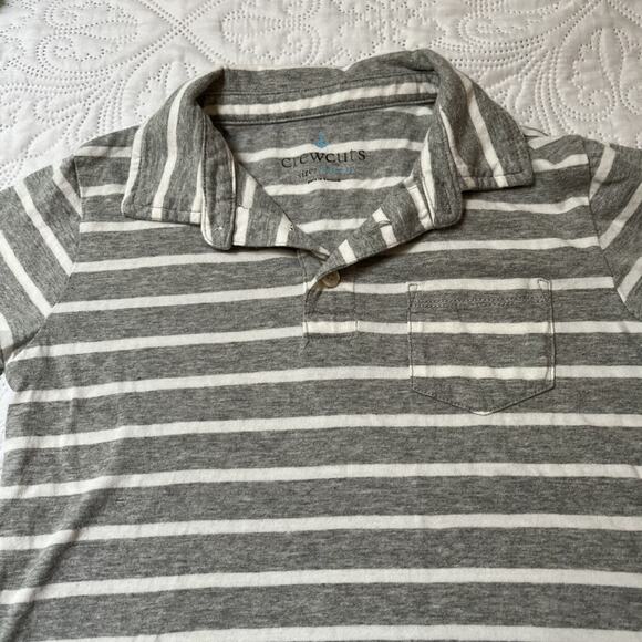 Crewcuts Striped Polo Shirt Size 6-7 - Picture 5 of 5